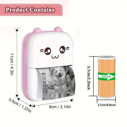 ✨Kitty Printer – The Adorable Pocket Printer for Notes, Lists & Memories✨